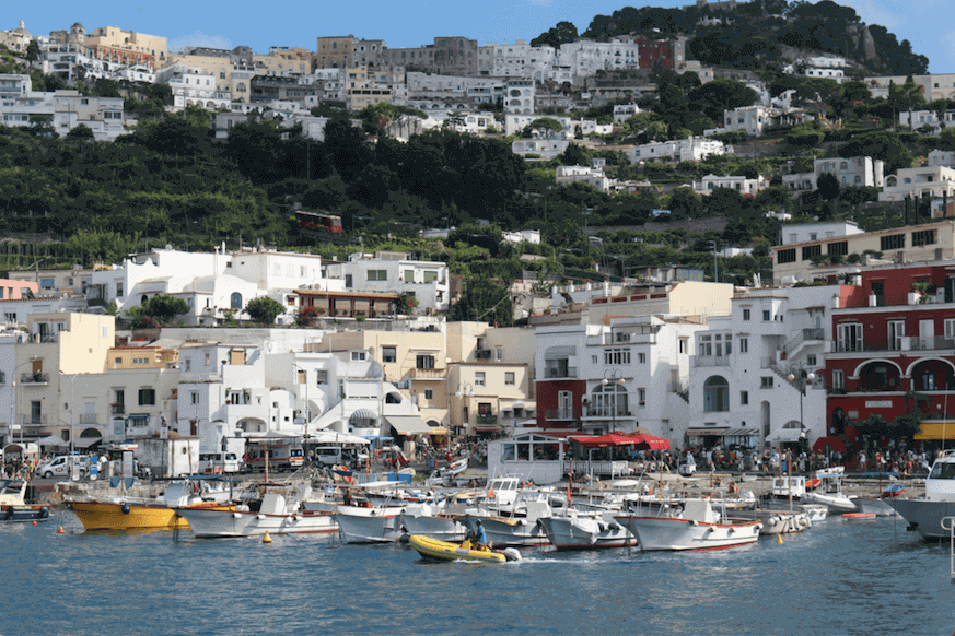 Capri boat tours, capri italy
