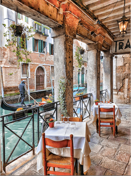 Venice restaurants, day trip to the city, a weekend in the city, the city itinerary