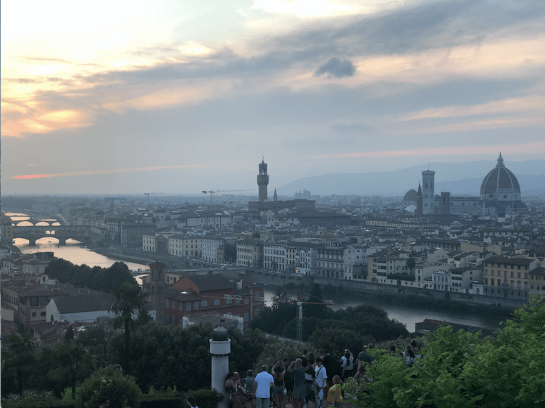 florence itinerary, piazzale michelangelo, tuscany tours, florence day trip