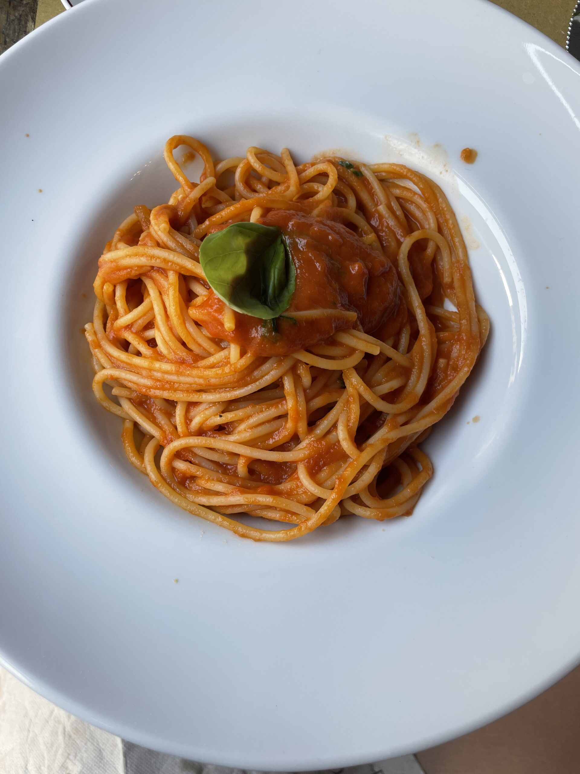 spaghetti in italy