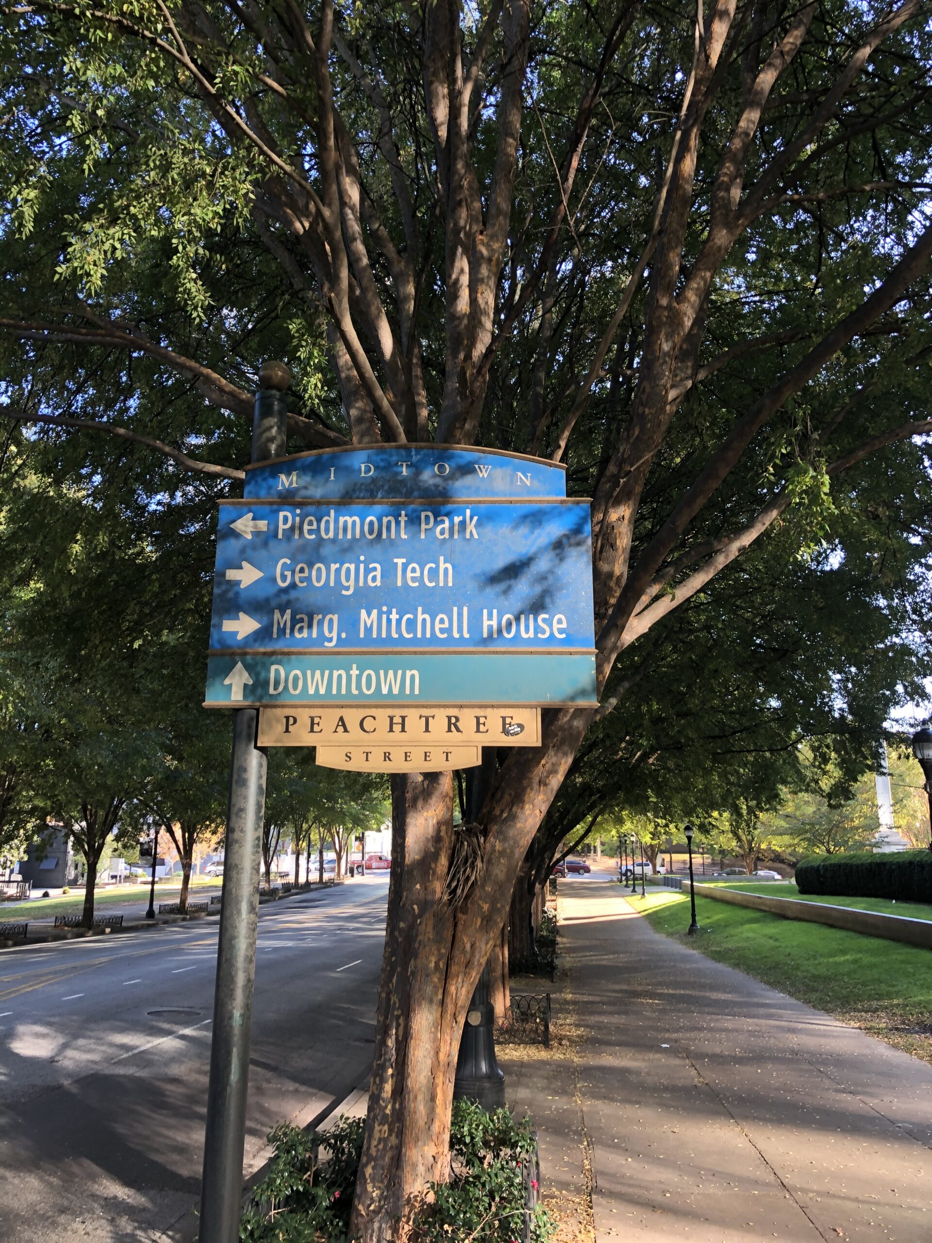 midtown atlanta sign